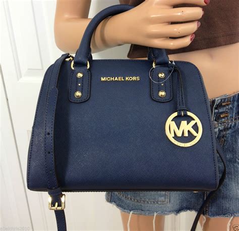 michael kors handbags blue color|michael kors navy blue tote.